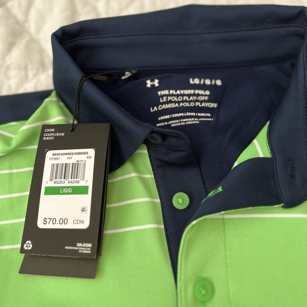 Men’s Under Armour golf shirt *NWT